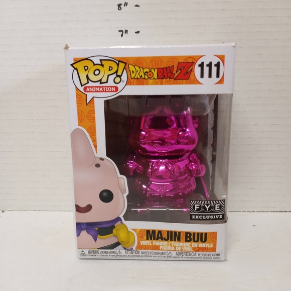 Funko Pop Animation Dragonball Z Majin Buu #111 FYE exclusive - Picture 1 of 4